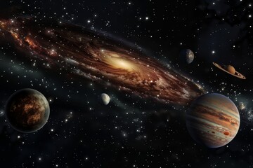 beautiful outer space view