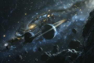 Beautiful Outer Space View