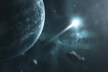 beautiful outer space view