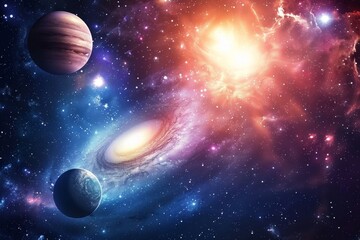 Beautiful Outer Space View