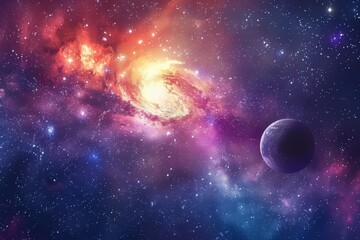 Beautiful Outer Space View