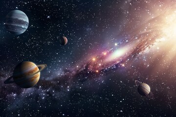 Beautiful Outer Space View