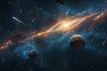 Beautiful Outer Space View