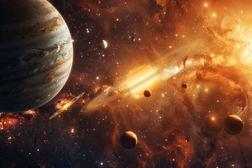 beautiful outer space view