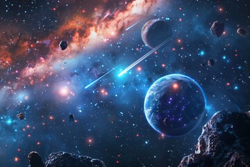 beautiful outer space view