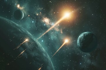 Beautiful Outer Space View