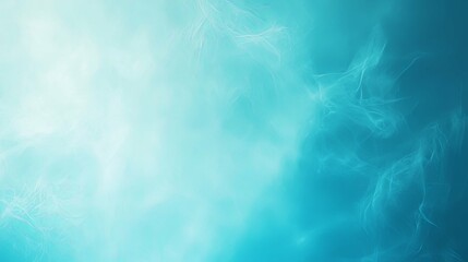 Poster - Abstract Blue and White Swirling Smoke Pattern