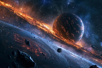 beautiful outer space view