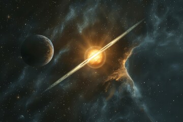 beautiful outer space view