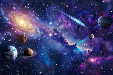 beautiful outer space view