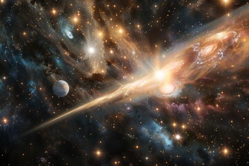 beautiful outer space view