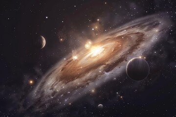 beautiful outer space view