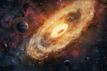 beautiful outer space view