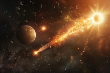 beautiful outer space view