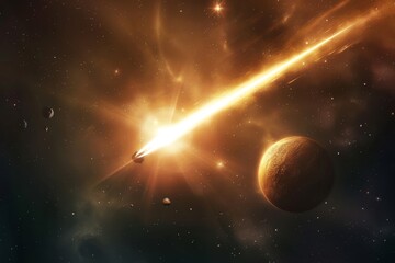 Beautiful Outer Space View