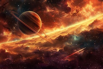 Beautiful Outer Space View
