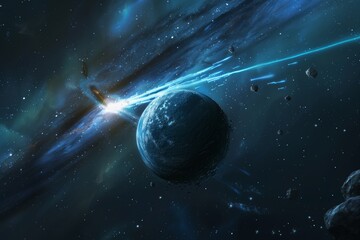 beautiful outer space view