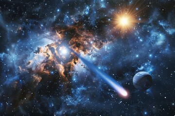 beautiful outer space view