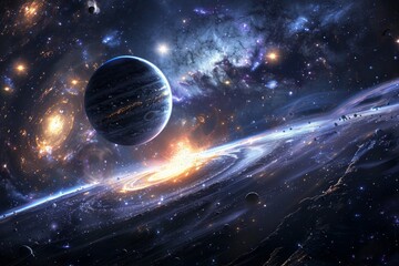 beautiful outer space view