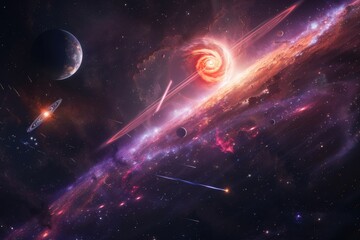 Beautiful Outer Space View