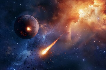 beautiful outer space view