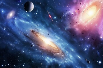 Beautiful Outer Space View