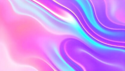 Fototapete - Colourful computer wallpaper Fluid Abstract hologram gradient background 