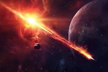beautiful outer space view
