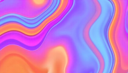 Fluid colors Abstract hologram gradient background suitable for computer wallpaper 