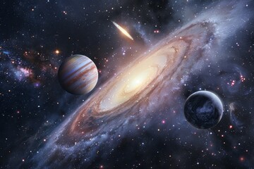 Beautiful Outer Space View