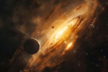 beautiful outer space view