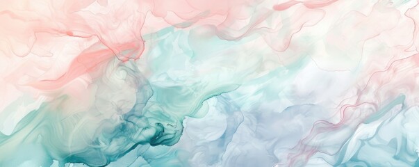 Abstract vivid colorful wave flowing express dreamy texture. Seamless texture vividness pastel swirling convey sense of gentle and soft emotion scene perfect for effect and graphic design. AIG61.