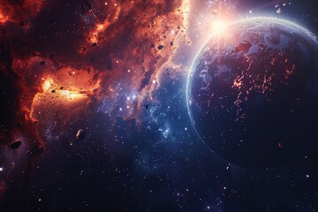 Beautiful Outer Space View