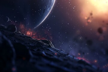 Beautiful Outer Space View