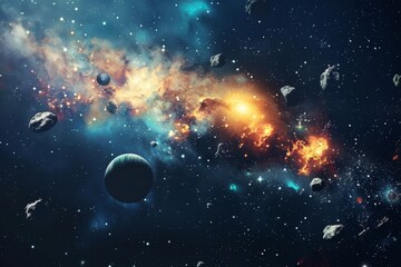 Beautiful Outer Space View