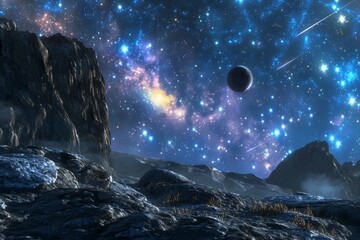 Beautiful Outer Space View