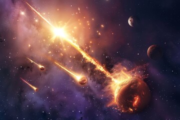 Beautiful Outer Space View