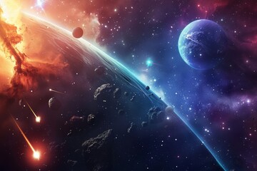 Beautiful Outer Space View