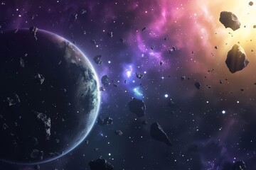 Beautiful Outer Space View