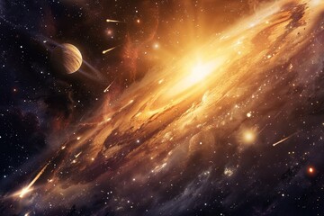 Beautiful Outer Space View