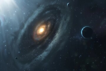 beautiful outer space view