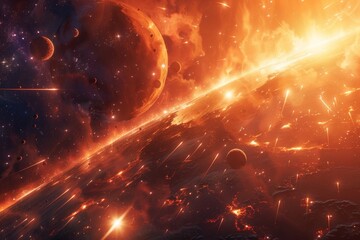 beautiful outer space view