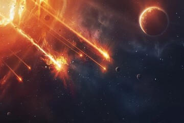 Beautiful Outer Space View