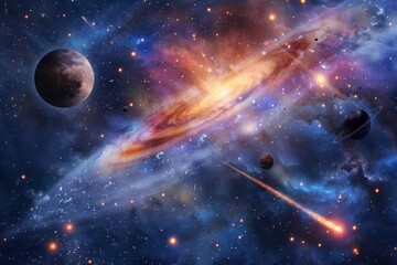 Beautiful Outer Space View