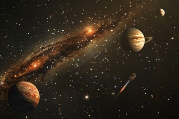 Beautiful Outer Space View