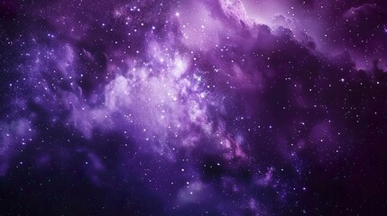 Wall Mural - Purple_Outer_space_night_sky_Space_background