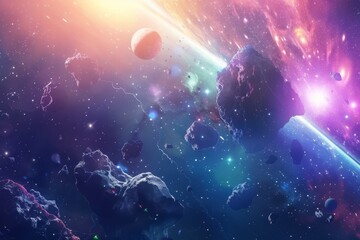 beautiful outer space view