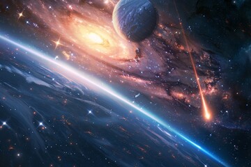 beautiful outer space view