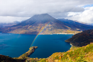 栃木県・日光市　半月山から望む絶景　
