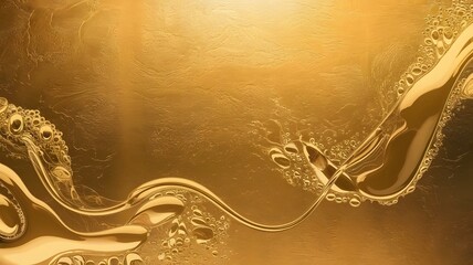 Wall Mural - background with gold texture